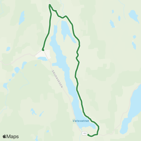 Kolumbus Busslinje i Rogaland map