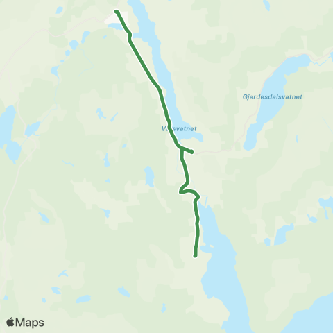 Kolumbus Busslinje i Rogaland map