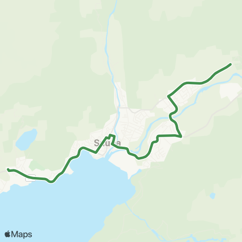 Kolumbus Busslinje i Rogaland map