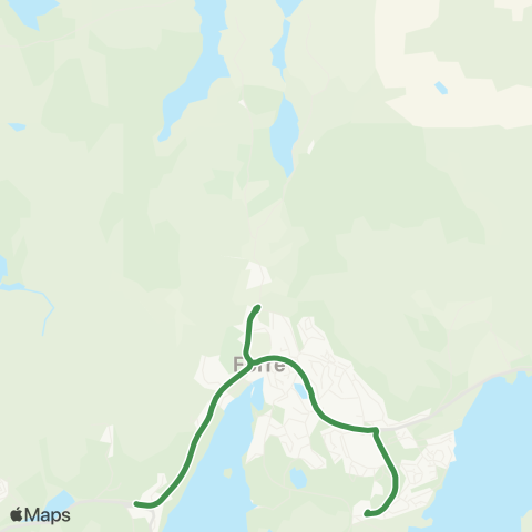 Kolumbus Busslinje i Rogaland map