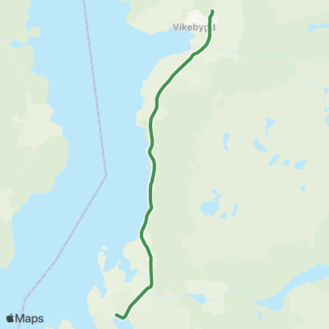 Kolumbus Busslinje i Rogaland map