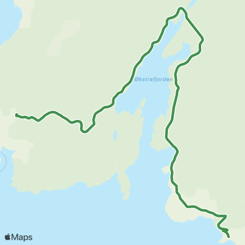 Kolumbus Busslinje i Rogaland map