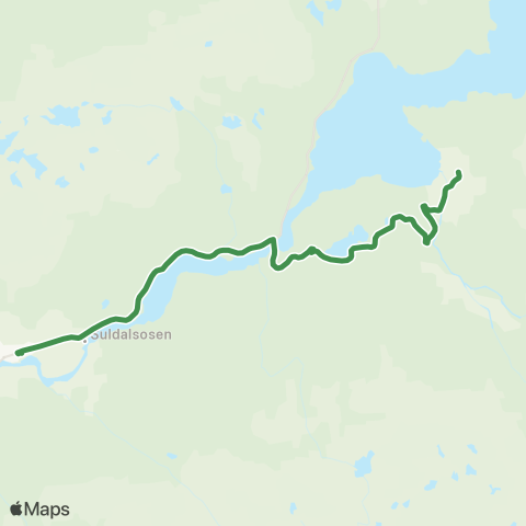 Kolumbus Busslinje i Rogaland map