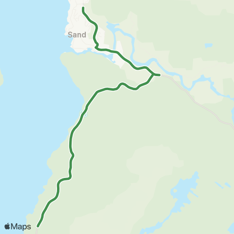 Kolumbus Busslinje i Rogaland map