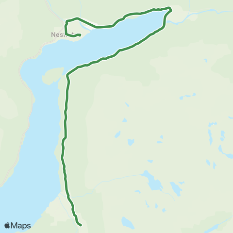 Kolumbus Busslinje i Rogaland map