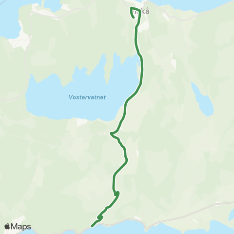 Kolumbus Busslinje i Rogaland map