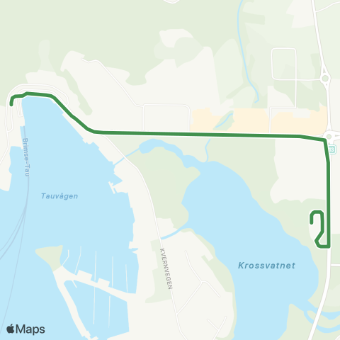 Kolumbus Busslinje i Rogaland map