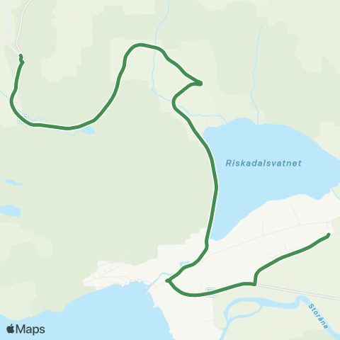 Kolumbus Busslinje i Rogaland map