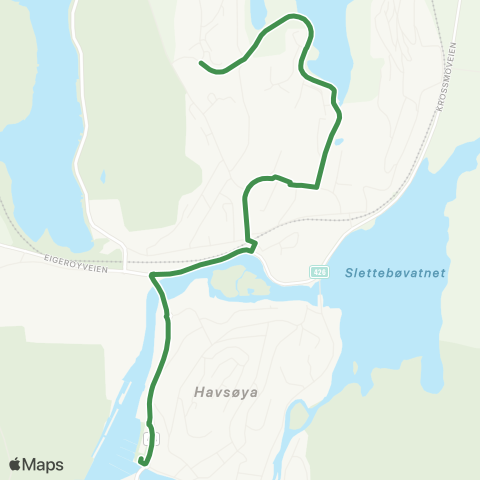 Kolumbus Busslinje i Rogaland map