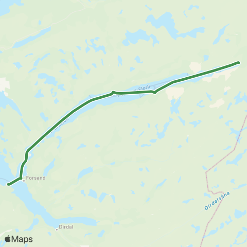 Kolumbus Båtlinje i Rogaland map