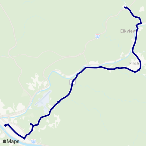 KRT Elkview map