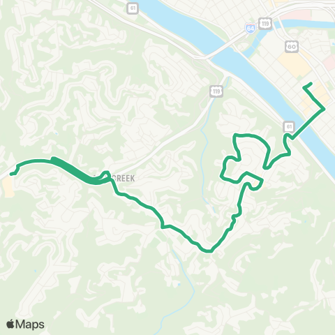 KRT South Hills map