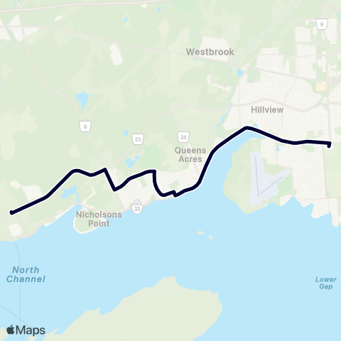 Kingston Transit  map