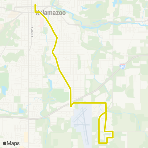 Metro Portage map