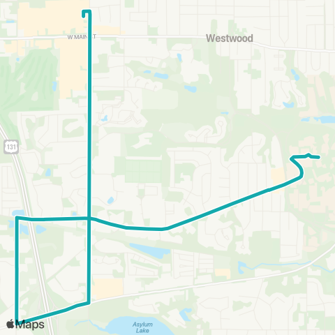 Metro West Michigan map