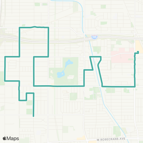 LADPW The Link The Link - Willowbrook A map