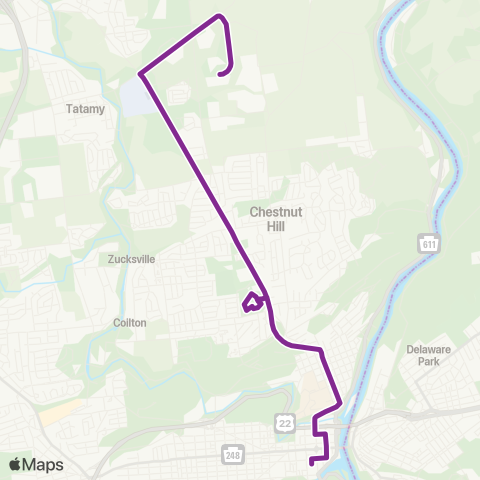 LANta Forks map