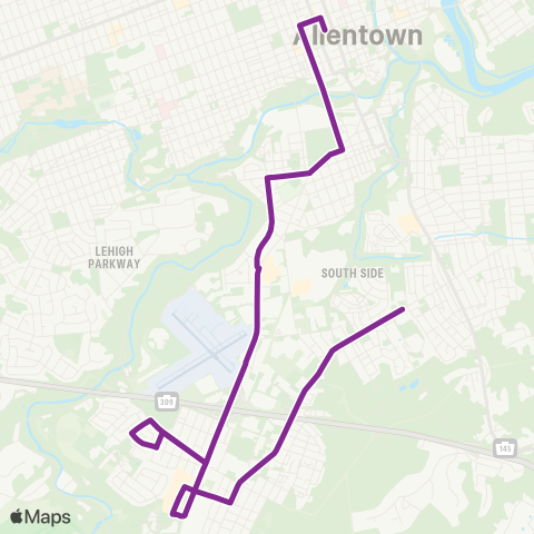 LANta 423 ATC - South Mountain Middle School map