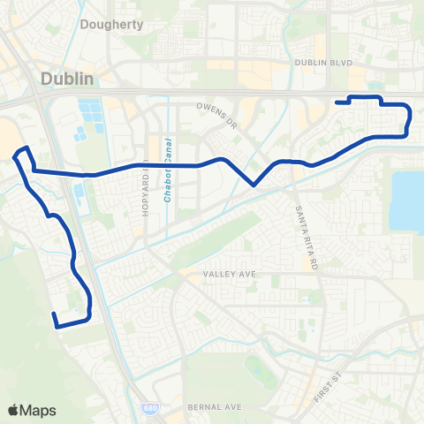 Wheels Fairlands map