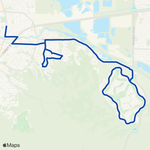 Wheels Ruby Hill map