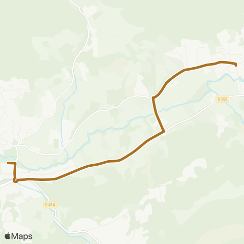 Les Lignes de l'Agglo Moulin de Redon - Collège Ubelka d'Auriol map