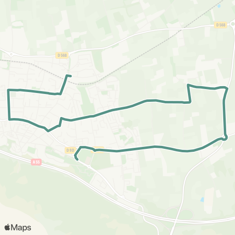 Les Bus de la Côte Bleue Ecoles J. Jaures / M. Feraud-Foesser map