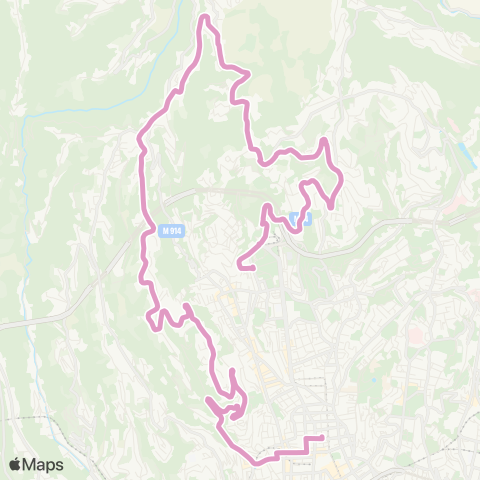 Lignes d'Azur Cernuschi - Borriglione (par St-Pancrace) map