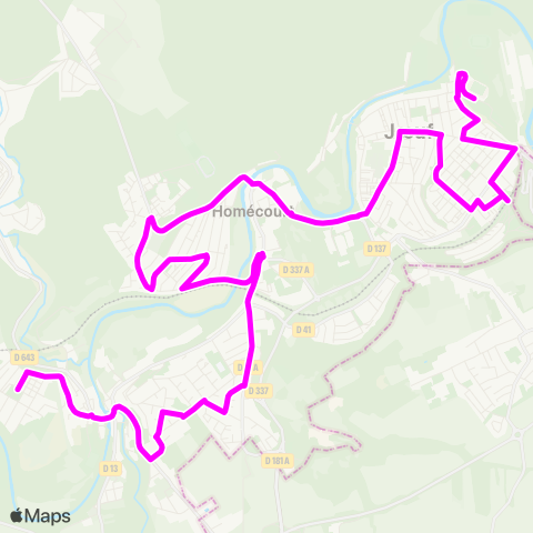 Le Fil Auboue Curie - Joeuf Ehpad map