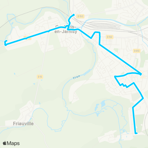 Le Fil Conflans ZAC - Jarny Droitaumont map