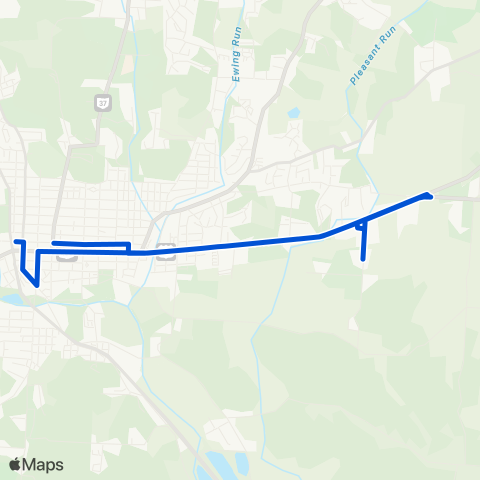 Lancaster-Fairfield Public Transit System Main map