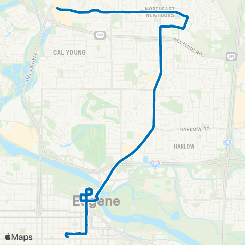 LTD Coburg Road / VRC map