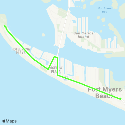 LeeTran Bowditch Point to Fmb Library map