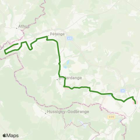 Lignes Scolaires TICE  map