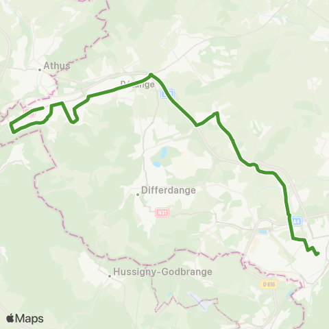 Lignes Scolaires TICE  map