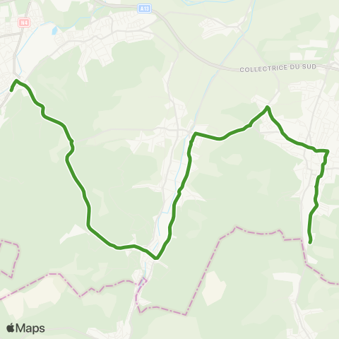 Lignes Scolaires TICE  map