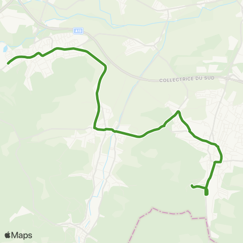 Lignes Scolaires TICE  map