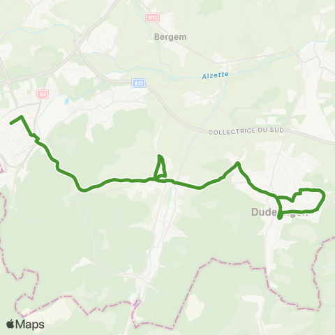 Lignes Scolaires TICE  map