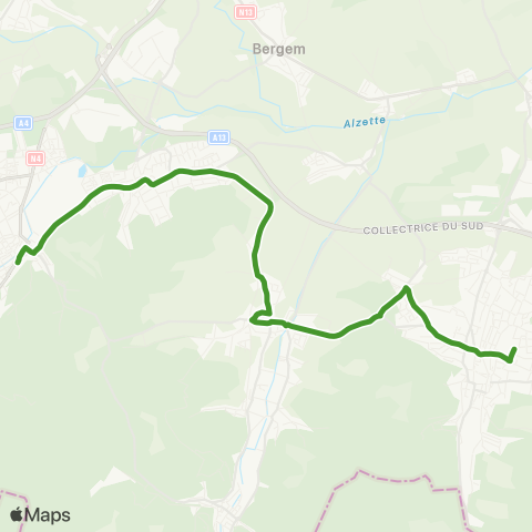 Lignes Scolaires TICE  map