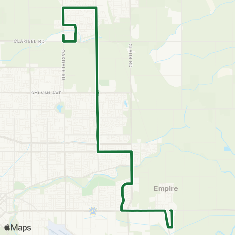 The S Downtown - Sylvan map