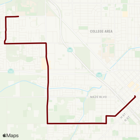 The S Downtown - MJC West map