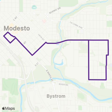 The S Downtown - Airport map