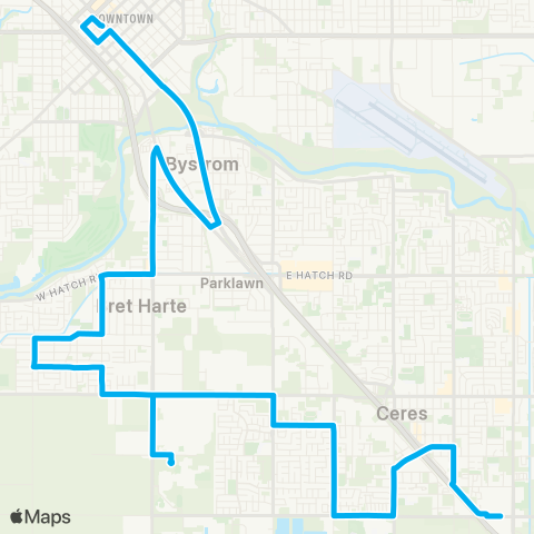 The S Downtown - Comm Services Agency map