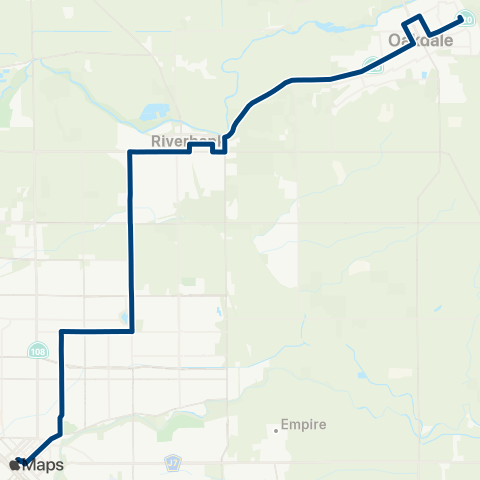 The S Route 60 map