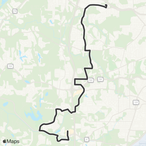 MARTA Lynhurst Drive / Princeton Lakes map