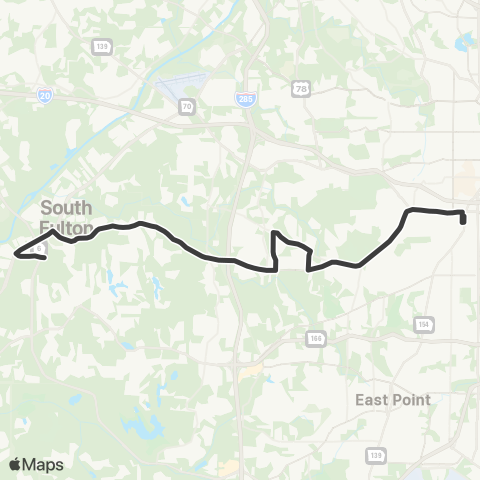 MARTA Cascade Road map