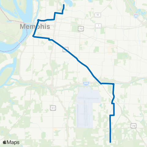 MATA Shelby & Holmes map