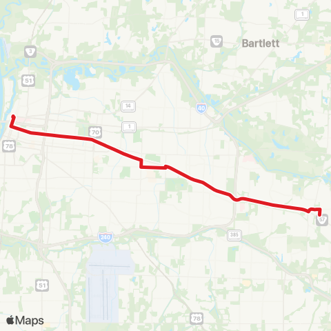 MATA Poplar map