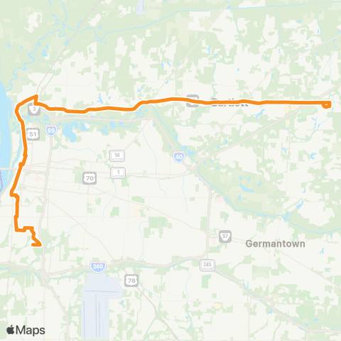 MATA Stage & Lauderdale map