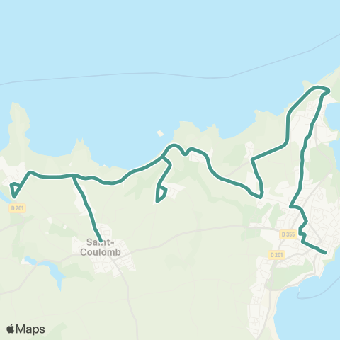 MAT Scolaires Cancale - Saint-Coulomb map