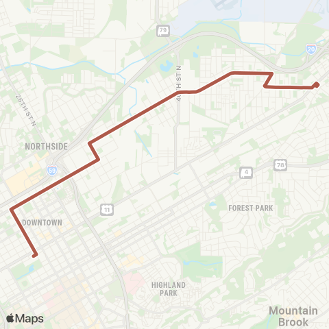 MAX Transit Kingston map